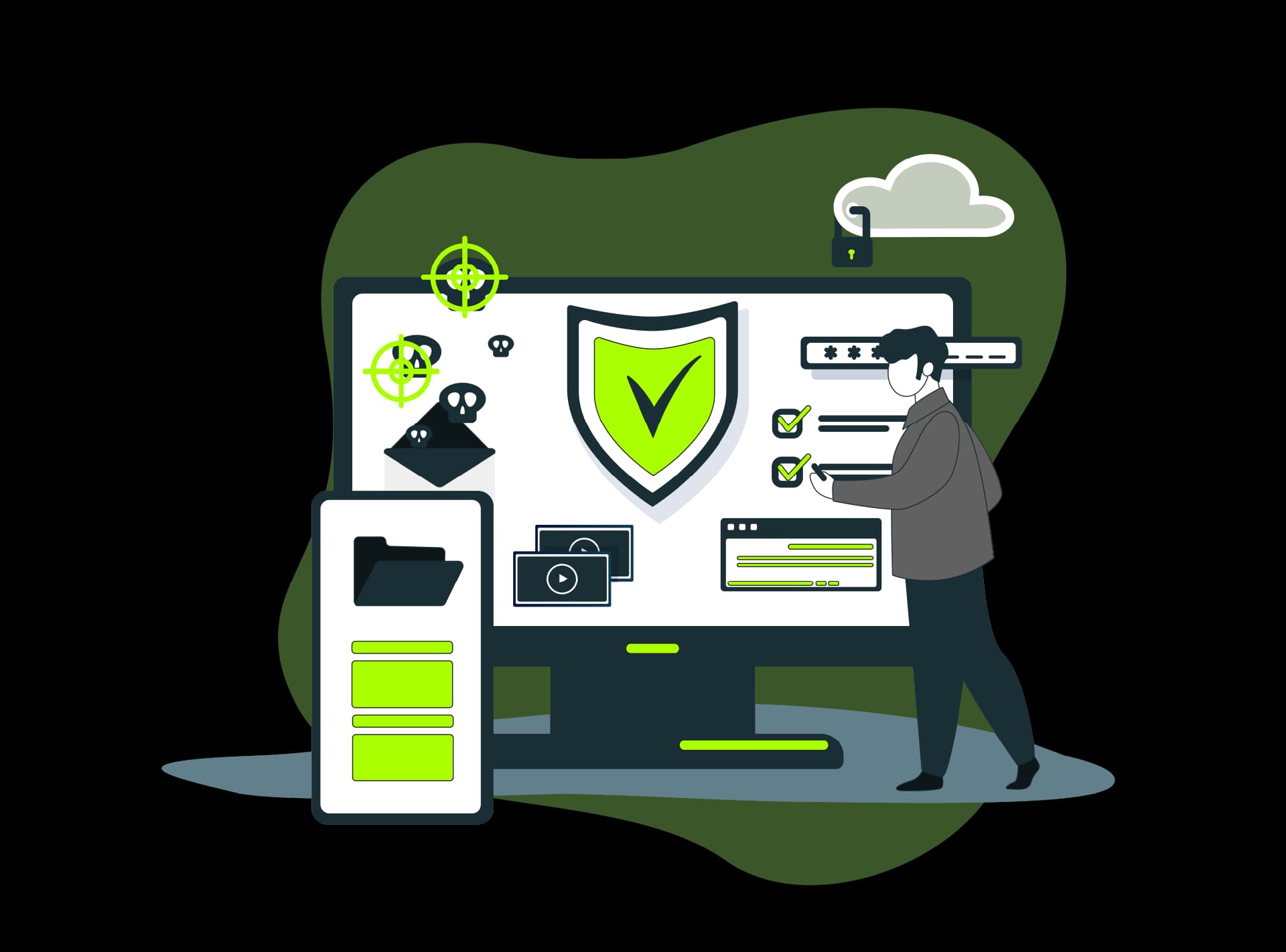 Icono de Auditoría de Seguridad